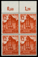 3. REICH 1939 Nr 715 Postfrisch VIERERBLOCK ORA X77D6CE - Unused Stamps