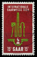 SAARLAND 1956 Nr 368 Zentrisch Gestempelt X79DC6A - Used Stamps