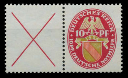 DEUTSCHES REICH ZUSAMMENDRUCKE Nr W24.1 Postfrisch WAAG X7D13D6 - Zusammendrucke