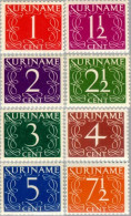 Suriname 1948 Cijfers  NVPH 249-256  MNH**/postfris - Suriname ... - 1975