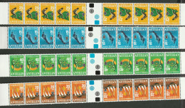 Ned Antillen 1978 Sports, Sailing,Football,Baseball. Tete Beche, Tussenstrook NVPH 576, MNH** Postfris - Curazao, Antillas Holandesas, Aruba