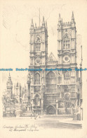 R133379 London. Westminster Abbey. St. Margarets. Big Ben. Tokim. Pencil Drawing - Other & Unclassified
