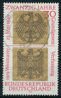 BRD 1969 Nr 585 Zentrisch Gestempelt X832022 - Usati