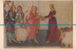 R132767 Postcard. Giovanna Tornabuoni Et Les Graces. Botticelli - Monde
