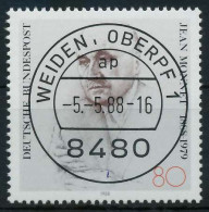 BRD BUND 1988 Nr 1372 Zentrisch Gestempelt X8513E2 - Oblitérés