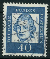 BERLIN DS BED. DEUT. Nr 207 Gestempelt X877A16 - Oblitérés