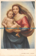 R132787 Postcard. Madonna Di S. Sisto. Particolare. L. Pistone. Bolzoni And Zacc - Mundo