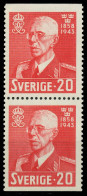 SCHWEDEN 1943 Nr 297Do Du Postfrisch SENKR PAAR X57CC3E - Nuevos