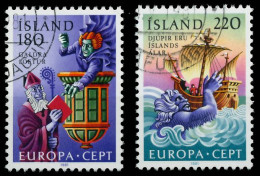 ISLAND 1981 Nr 565-566 Gestempelt X5A9DEA - Used Stamps
