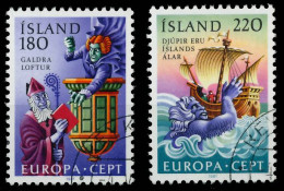 ISLAND 1981 Nr 565-566 Gestempelt X5A9DE6 - Used Stamps