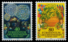 LIECHTENSTEIN 1981 Nr 764-765 Postfrisch S1D78EA - Unused Stamps