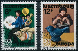 LUXEMBURG 1981 Nr 1031-1032 Gestempelt X5A9EEA - Used Stamps