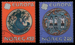 NORWEGEN 1981 Nr 836-837 Gestempelt X5A9FD6 - Used Stamps