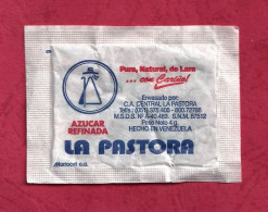 Bustina Vuota Zucchero. Empty Sugar Pack- Cfe San Antonio, Excelente Cafe Venezolano. Packed By La Pastora. - Zucker