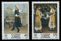 ZYPERN 1981 Nr 547-548 Postfrisch S1D7C2E - Unused Stamps