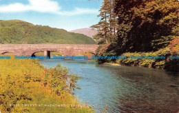 R133447 River Dwyryd At Maentwrog Bridge. Salmon - Monde