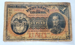Colombia  1 Peso - Kolumbien