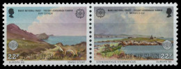 ISLE OF MAN 1986 Nr 309 Und 310 Postfrisch WAAGR PAAR X5C60AA - Isle Of Man