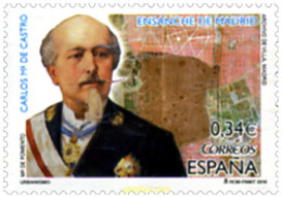 246963 MNH ESPAÑA 2010 URBANISMO. CARLOS MARÍA DE CASTRO Y ENSANCHE DE MADRID - ...-1850 Prephilately