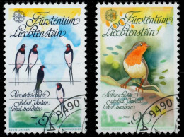 LIECHTENSTEIN 1986 Nr 893-894 Gestempelt X5C614A - Gebraucht