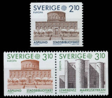 SCHWEDEN 1987 Nr 1428-1430mP Postfrisch X5C9E8E - Ongebruikt