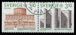 SCHWEDEN 1987 Nr 1429 Und 1430 Gestempelt WAAGR PAAR X5C9E92 - Used Stamps