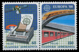 GRIECHENLAND 1988 Nr 1685A-1686A Postfrisch WAAGR PAAR X5CA10E - Unused Stamps