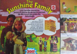 Publicité De Presse ; Jouet Poupées The Sunshine Family Mattel - Advertising