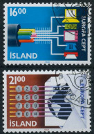ISLAND 1988 Nr 682-683 Gestempelt X5CA1B6 - Gebraucht