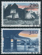 NORWEGEN 1988 Nr 996-997 Gestempelt X5CA25A - Usados