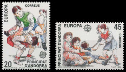 ANDORRA SPANISCHE POST 1980-1989 Nr 209-210 Postfrisch X5CA586 - Ongebruikt