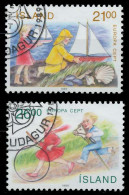 ISLAND 1989 Nr 701-702 Gestempelt X5CEEAE - Oblitérés