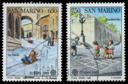 SAN MARINO 1989 Nr 1407-1408 Gestempelt X5CF03A - Used Stamps