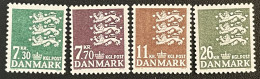 DENMARK  - MNG -  1989 - # 939/942 - Nuevos