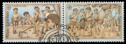ZYPERN 1989 Nr 715 Und 716 Gestempelt WAAGR PAAR X5CF166 - Used Stamps