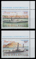JUGOSLAWIEN 1979 Nr 1816-1817 Postfrisch ECKE-ORE X5EF872 - Unused Stamps
