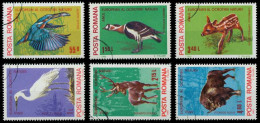 RUMÄNIEN 1980 Nr 3705-3710 Gestempelt X5F5936 - Used Stamps