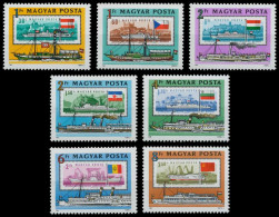 UNGARN 1981 Nr 3514A-3520A Postfrisch S22751E - Unused Stamps