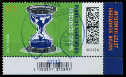 BRD BUND 2023 Nr 3771 ESST Zentrisch Gestempelt ECKE-URE X61EC5A - Used Stamps