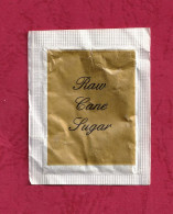 Bustina Vuota Zucchero. Empty Sugar Pack- Raw Cane Sugar. - Sugars