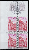 FRANKREICH 1974 Nr 1876 Postfrisch VIERERBLOCK ECKE-OLI X61ED6E - Ongebruikt