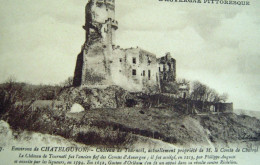 CPA Années 1920  Chateau Médiéval De TOURNOEL Editeur Gouttefangeas Comme Neuve - Volvic,Chatelguyon - Volvic
