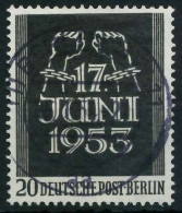 BERLIN 1953 Nr 110 Zentrisch Gestempelt X64214A - Used Stamps