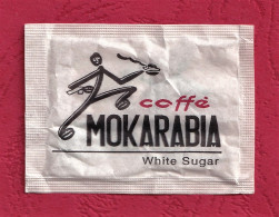 Bustina Vuota Zucchero. Empty Sugar Pack-  Caffè MOKARABIA. - Sucres