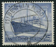 BERLIN 1955 Nr 127 Zentrisch Gestempelt X642216 - Gebruikt