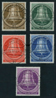 BERLIN 1953 Nr 101-105 EST Zentrisch Gestempelt X6422B2 - Used Stamps