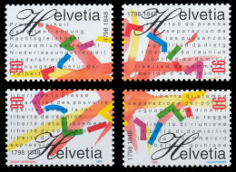 SCHWEIZ 1998 Nr 1633-1636 Postfrisch S2B8FFA - Nuovi