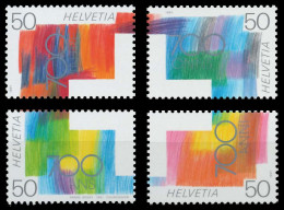 SCHWEIZ 1991 Nr 1438-1441 Postfrisch S2B9006 - Unused Stamps