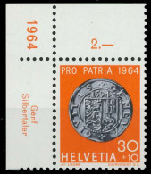 SCHWEIZ PRO PATRIA Nr 798 Postfrisch ECKE-OLI X696C8E - Ungebraucht