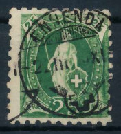 SCHWEIZ STEHENDE HELVETIA Nr 59XB Zentrisch Gestempelt X6AA4CE - Used Stamps